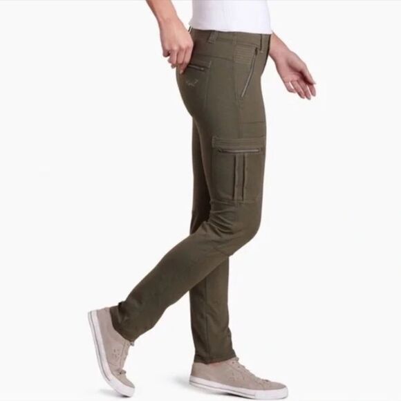 Kuhl Krush Cargo Stretch Pants Olive Green - Picture 11 of 11